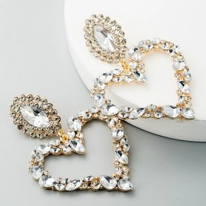 Heavy headed earrings